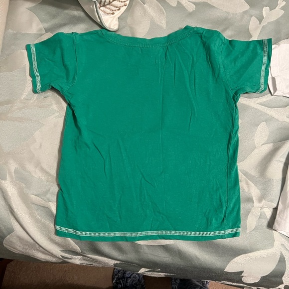 Bundle of 2 Irish 3T St. Patrick’s Day shirts green and white toddler boy - Picture 5 of 10